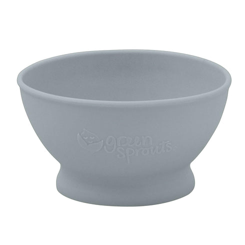green sprouts Silicone Feeding Bowl - Durable, Unbreakable, Heat-Resistant, Dishwasher Safe