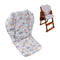 Baby High Chair Cushion, Thick Pad for Wooden High Chair, Baby Dining Chair Liner Mat (Grey Forest)