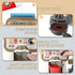 Set Set Playset 3+ deAO Pizza Play with Coffee Maker Machine Cash Register Pretend Play Food Kitchen Accessories Gifts