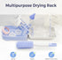 Set,8 1 Baby Bottle Brush in Magnetic Design Cleaner Bottle Brush Kit with Silicone Brush,Drying Rack for Baby Bottle