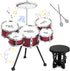 Upgraded Kids Drum Set, 5 Piece Toy Set for Toddlers 3-5 Band