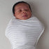Woombie 0-3 One-Step Swaddle Sock for Babies Months - Self-Soothing Swaddling Sack - Wearable Newborn Baby Blanket