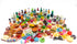 Miniature Food Drink Bottles Pretend Play Kitchen Game Party Toys (10 Bottles + 10 Random Foods)