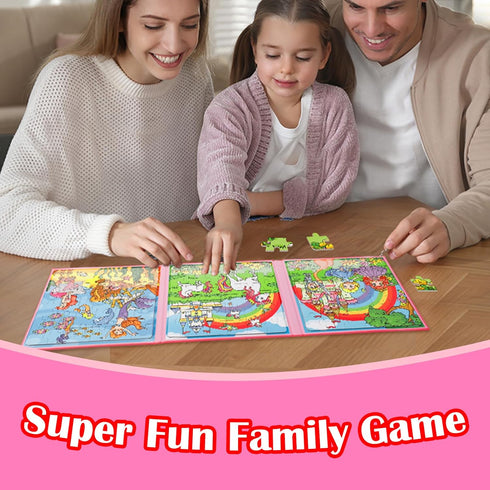 36 Pieces Magnetic Puzzles for Toddlers 3-5, Airplane Car Road Trip Activities for Kids 3-6 Years