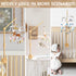 34 inch FEISIKE Baby Crib Mobile Arm, Mobile Arm for Crib Baby Mobile Hanger for Crib Nursery Decor Girls Boys Baby