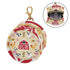 YETTASBIN Farm Animals Portable Pacifier Holder Case with Metal Hook Buckle & Zipper for Diaper Bag and Stroller