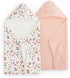 david's kids 2 Pack Hooded Baby Towels, Large 32"x32", 6 Layer 100%
