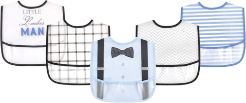 Little Treasure Unisex BabyWaterproof PEVA Bibs