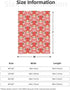 Duduho Cozy 40"X30" Traditional Russian Nesting Doll Baby Blanket Ultra Soft Throw Blanket All Season Warm Light Weight