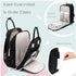 18 Backpack 4 LORADI Pockets Large Diaper Bag with Insulated Pockets and Stroller Clips, Baby Shower Essentials (Black