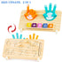 HONGID 3 4 5 2-4,Educational Counting Montessori Toys for Year Old,Double-Sided Preschool Learning Toys for Toddlers