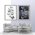 Butterfly Wall Stickers Decal - 36 PCS 3D Black and White Butterfly Stickers with Adhesive for Baby Kids Bedroom