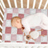 EtherSpher 52''x28'' Oil on Canvas Red and White Checkered Pattern baby bedding crib bedding for crib sbanas de cuna