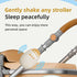 Luocute 11 Stroller Rocker, White Noise Options Rechargeable Portable Baby Soother with Gentle Vibration for Strollers