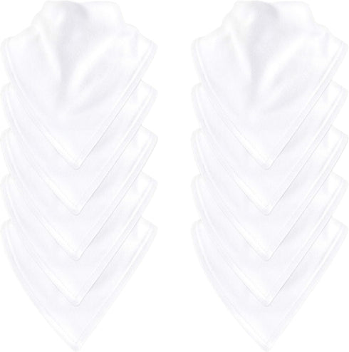 Luvable Friends Unisex Baby Cotton Bandana Bibs
