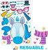 JOYIN 36PCS Make a Face Stickers for Kids, 9.8"x6.7" Unicorn Stickers, Party Favors Crafts, Goodie Bags Stuffers