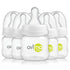 Avima Baby Anti-Colic Preemie Bottles 2oz 6 Pack, Standard Neck, BPA-Free, 100%