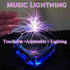 Compact Tesla Coil Music Arc Plasma Speaker - Desktop Science Toy