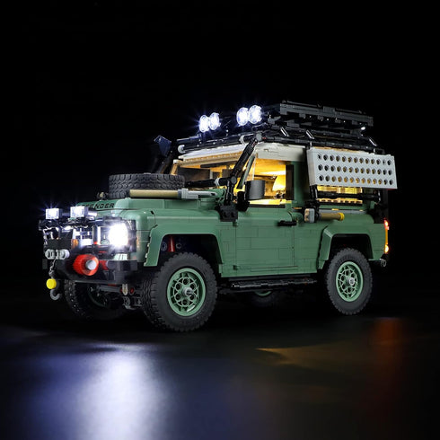 Lightailing LED Lighting Kit for Lego 10317 Land-Rover Classic Defender 90, Model Not Included