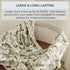 Pobibaby Premium Baby Blanket, Soft Stretchy Quilt for Babies, Toddlers, Kids (Gone Fishing)
