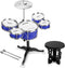 Toddler Drum Set Kids Jazz Drum Kit 8 Piece - Educational Percussion