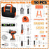 50PCS Set 3 4 5 6 Set, Kids Tool for Boys Ages Years Old - Pretend Play Construction Tool Kits with Portable Tool Bag