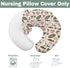 Summer Country Pink Fishing Hunting Girly Baby Nursing Pillow Covers for Girl Boats Bass Fish Duck Bows Nursing