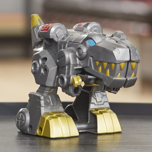 Transformers Classic Heroes Team Grimlock Converting Toy, 4.5-Inch Action Figure for Kids Ages 3 and Up