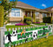 Large Soccer Happy Birthday Banner, World Cup Sports Themed Party Decorations, 9.8 x 1.6 Feet