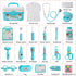 27 3 4 5 6 7 8 Phobby Durable Doctor Kit for Kids, Pcs Deluxe Pretend Play Medical Kit Toy with Real Stethoscope