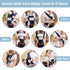 FUFVUTI (036 736 lbs) Backpack Baby Carrier Newborn to Toddler Months, Infant Carrier with Hip Seat & Wrap | Mesh Front