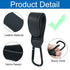 Seimneire 2 Mommy Pcs Black Stroller Hooks Clips, Baby Hook Straps for Diaper Shopping Bags Stroller Accessories