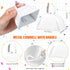 ZCYSRLQIN 24 Pcs Hand Clappers and Metal Cowbells Noise Makers Cheering Clappers Cow Bells Handle Cheers Dance