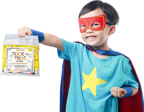 Wikki Stix Trick or Treat Fun Paks, Non-Candy Halloween Treat, Pak of 50, Made in the USA