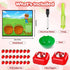SkilLify Counters Math Board Games for Kids with Dice Poppers, Math Manipulatives Kindergarten Preschool Math Games