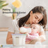 7 8oz/240ml Nuliie Pcs Silicone Breastmilk Storage Bags Reusable, Double Leak-Proof Breastmilk Freezer Bags, BPA Free