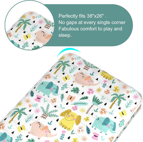3 Inch 38" Lx26 W Mattress, No Gaps Edge Reinforcement High Density Foam, Odorless and Steady, Certipur-us and Oeko