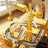 3-5 3 4 5 6 Construction Excavator Toys for Boys Year Old - Engineering Digger Race Tracks with Excavator Crane, Car