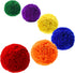 12-Pack Soft Fleece Balls - Large 5" Kids Playground Balls - Handballs Dodgeball Kickball for Indoor Outdoor Games