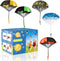 Army Parachute Toys for Kids, Tangle Free Flying Toys for Ages 4-8, Boys Party Favors