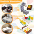 Building Block Furniture, Includes Items Such as a Bed, TV, Bookshelf, Kitchen cabinets, It Serves as Furniture