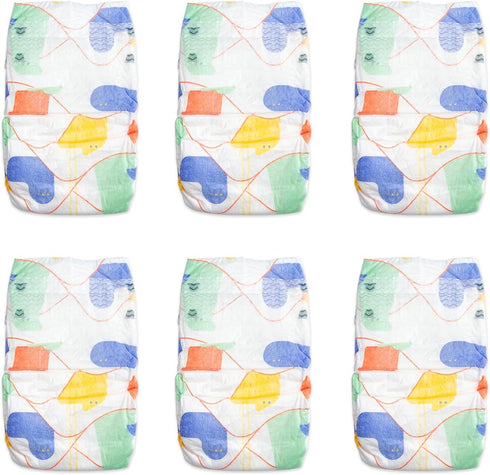 6 PCS Reborn Baby Dolls Diapers for 17-22 Inch Newborn Baby Doll