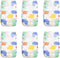 6 PCS Reborn Baby Dolls Diapers for 17-22 Inch Newborn Baby Doll