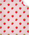 Pink Strawberry Baby Blanket, Super Soft Swaddle for Boys Girls, Cozy Receiving Blanket Stroller Throw 40" x 30"