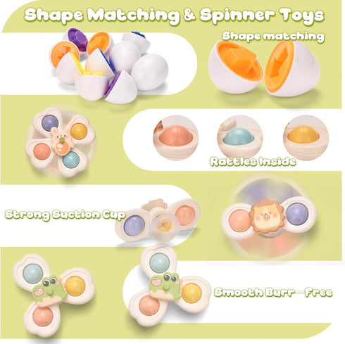 Majabike 6 12 7 1 1-3 Baby Toys to Months in Montessori Teething Toys Sorting Sensory Educational Learning Gift