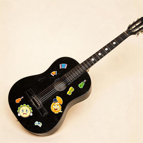 24 8.3 5.9in) TIAMECH Make Your Own Musical Instrument Stickers - Sheets Drum Guitar Make A Face Stickers, Birthday