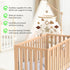 Lavendex Baby Crib Mobile Arm Wooden Mobile Holder for Crib (Beech Wood), Baby Mobile Hanger & Mobile Arm for Crib