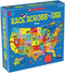 University Games, Scholastic Race Across the USA Board Game, Geography Learning Game for Kids and Families
