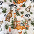 Woodland Baby Blankets - Soft Nursery Minky Blankets with Double Layer Dotted Backing for Unisex Boys Girls, 30"x40"