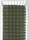 Sweet Jojo Designs Fitted Baby Crib Sheets (Green and White Boho Mudcloth)
